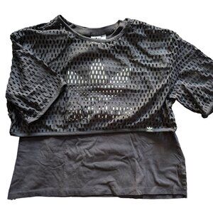 Adidas Originals | Cropped Mesh Tshirt | W | L
